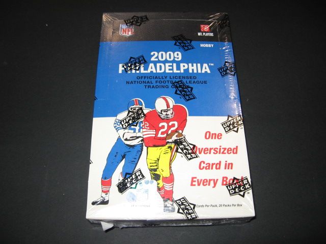 2009 Upper Deck Philadelphia Football Box (Hobby) (20/8)
