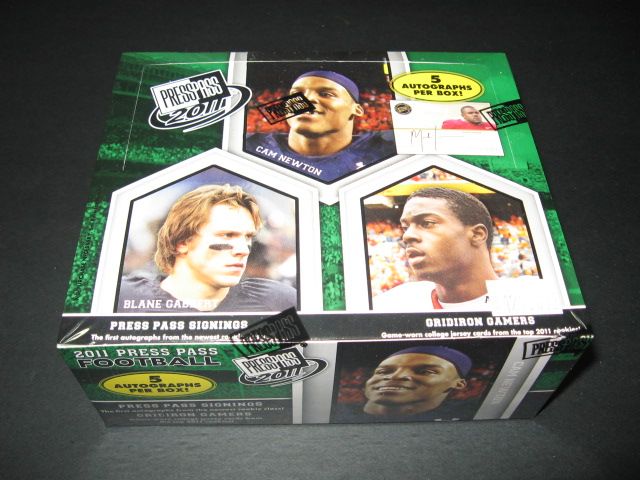 2011 Press Pass Football Box (Hobby) (28/5)