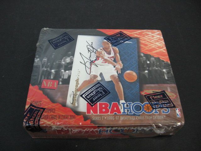 1996/97 Hoops Basketball Series 1 Box (Retail) (16/8)