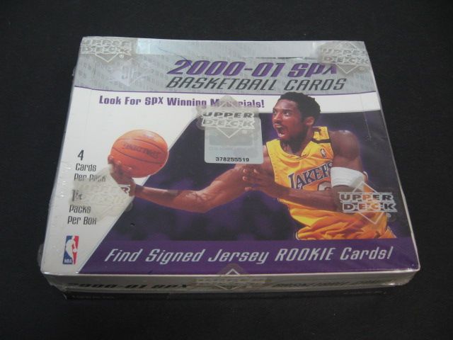2000/01 Upper Deck SPX Basketball Box (Hobby)