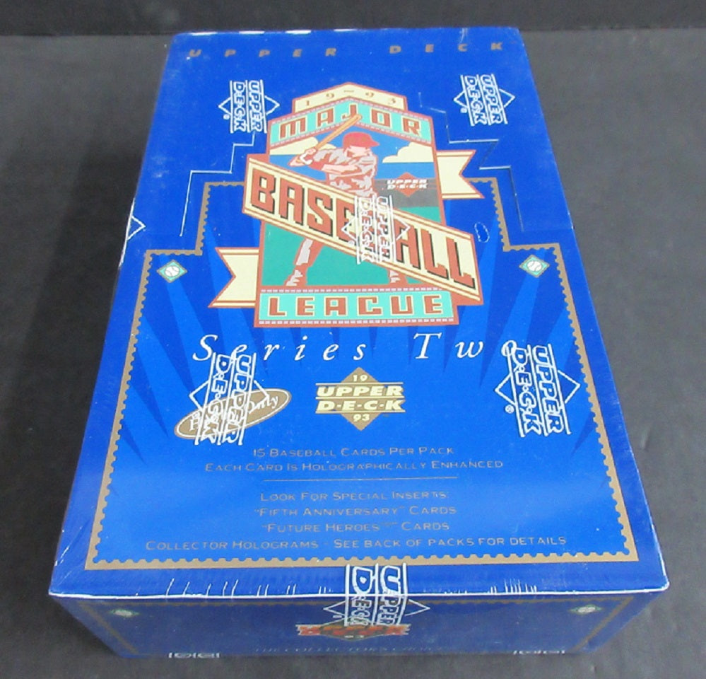 1993 Upper Deck Baseball Series 2 Box (Hobby) (36/15)