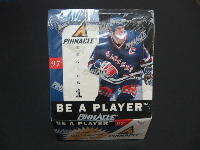 1996/97 Pinnacle Be A Player Hockey Series 1 Box (16/8)