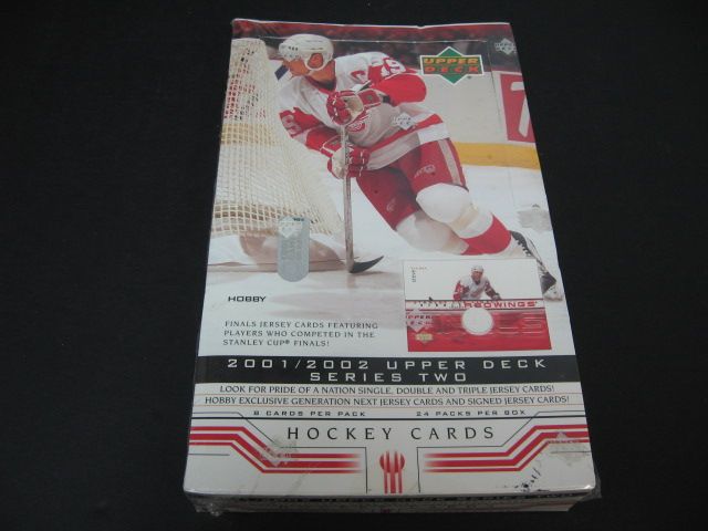 2001/02 Upper Deck Hockey Series 2 Box (Hobby) (24/8)