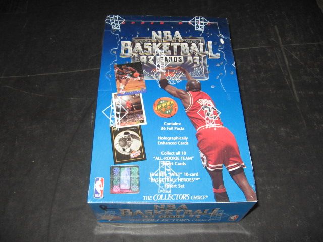 Upper Deck 1992-93 NBA Deck Basketball Cards Collectors Choice Box