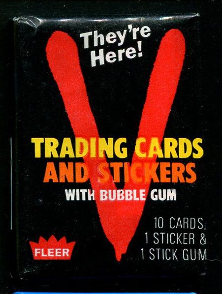 1984 Fleer V Unopened Wax Pack