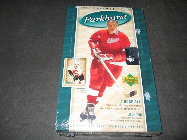2005/06 Upper Deck Parkhurst Hockey Box (Hobby)