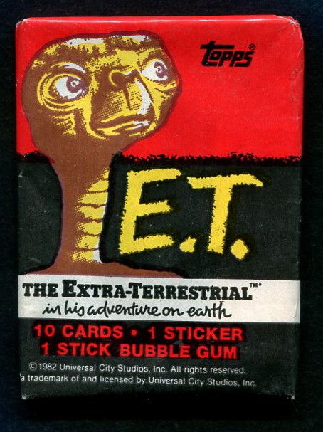 1982 Topps E.T. Unopened Wax Pack