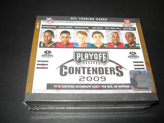 2009 Playoff Contenders Football Box (Hobby) (24/5)