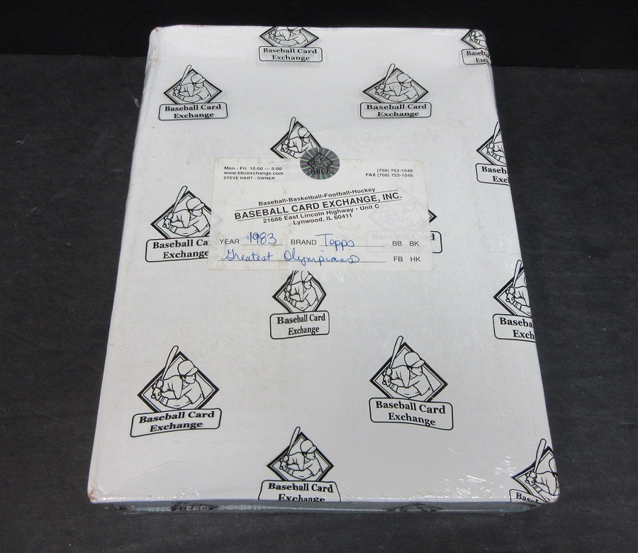 1983 Topps Greatest Olympians Unopened Rack Box (BBCE)