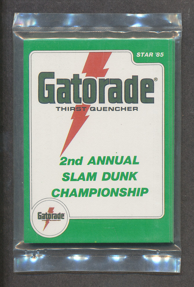 1985 Star Basketball Gatorade Slam Dunk Bagged Set