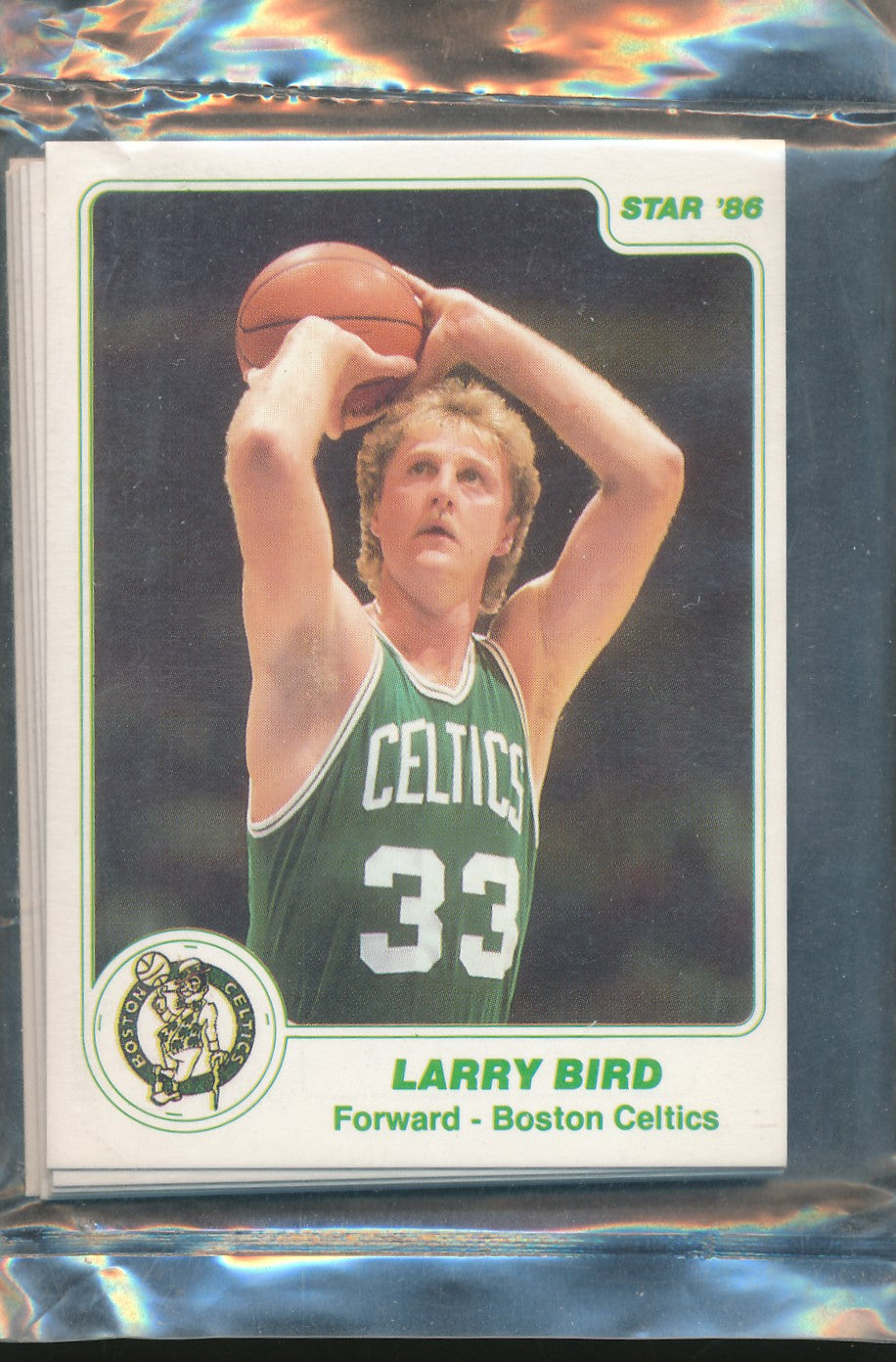 1985/86 Star Basketball Celtics Bagged Set (White Version)