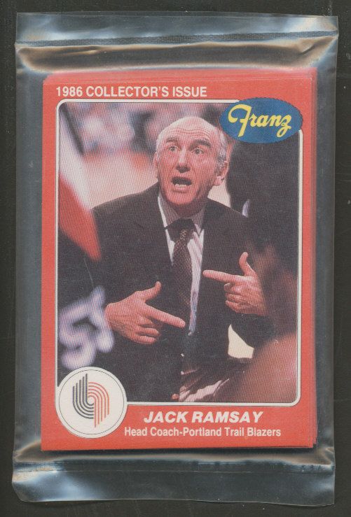 1985/86 Star Basketball Franz Trail Blazers  Bagged Set