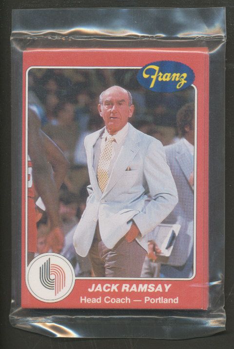 1984/85 Star Basketball Franz Trail Blazers Complete Set