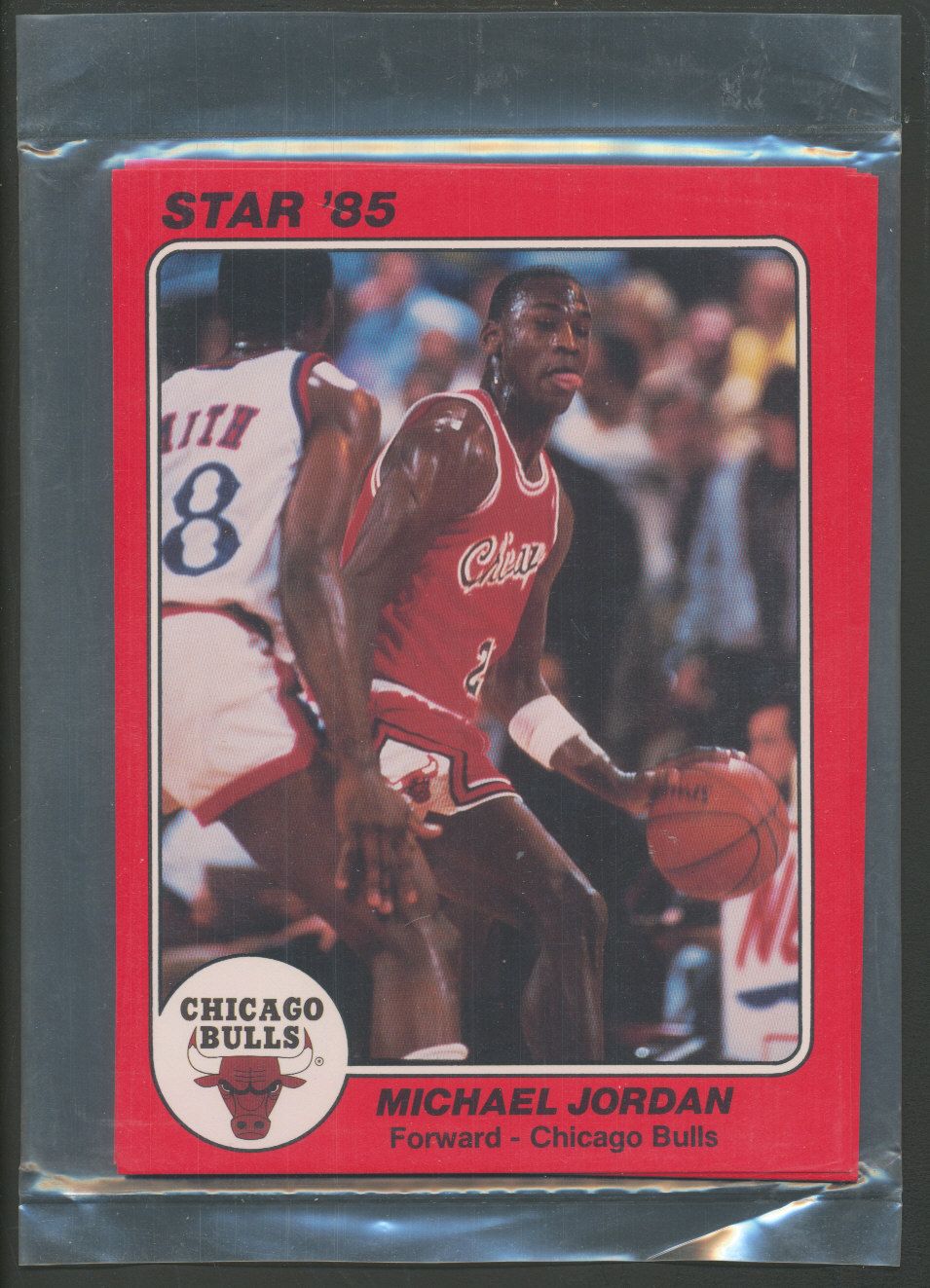 1985 Star Basketball Bulls Team 5 x 7  Bagged Set