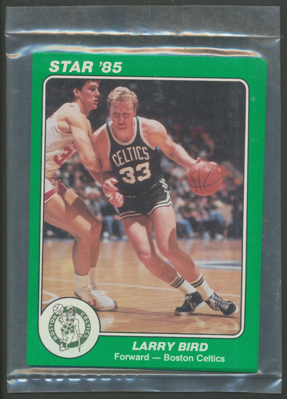 1985 Star Basketball Celtics Team 5x7 Complete Bagged Set