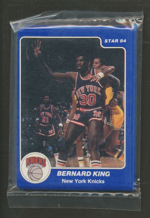 1983/84 Star Basketball Knicks Complete Bagged Set