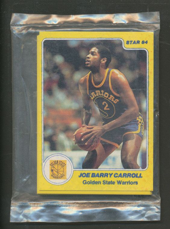 1983/84 Star Basketball Warriors Complete Bagged Set