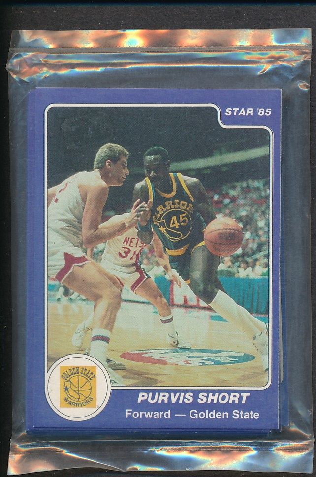 1984/85 Star Basketball Warriors Complete Bagged Set