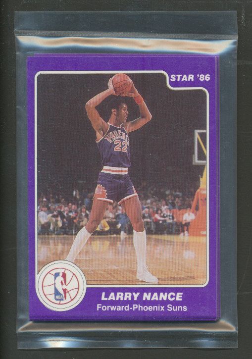1985/86 Star Basketball Suns Complete Bagged Set