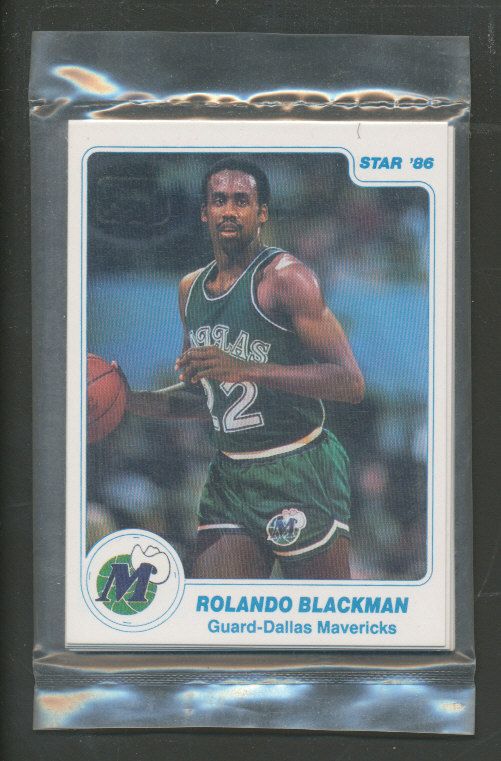 1985/86 Star Basketball Mavericks Complete Bagged Set