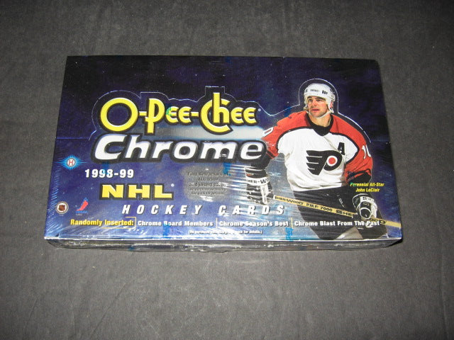 1998/99 OPC O-Pee-Chee Chrome Hockey Box (Hobby) (24/4)