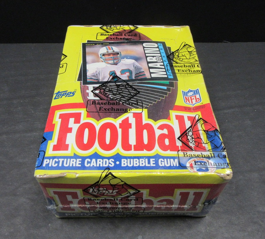 1985 Topps Football Unopened Wax Box (BBCE) (Non X-Out)