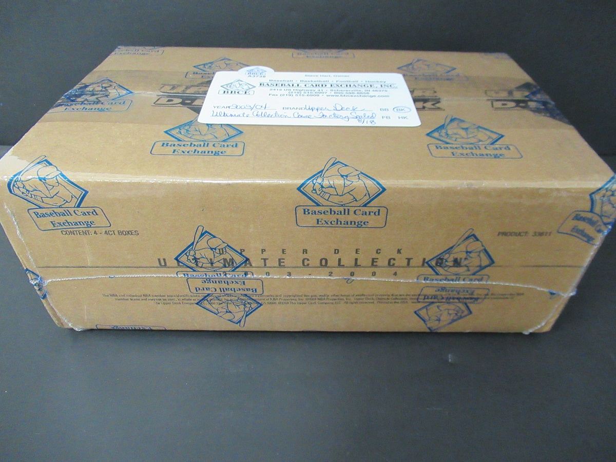 2003/04 Upper Deck Basketball Ultimate Collection Case (Sealed)