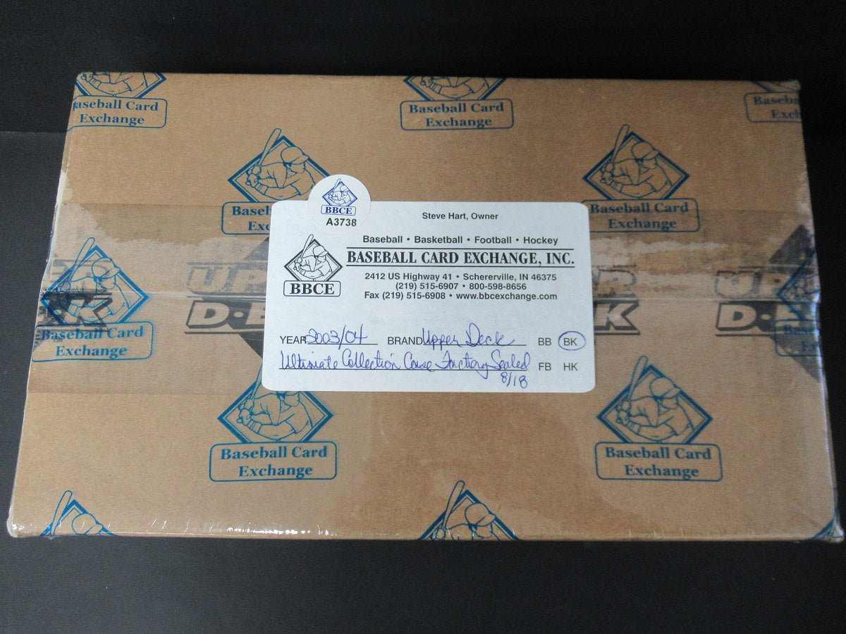 2003/04 Upper Deck Basketball Ultimate Collection Case (Sealed)