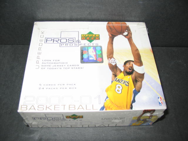 2000/01 Upper Deck Pros & Prospects Basketball Box (Hobby)