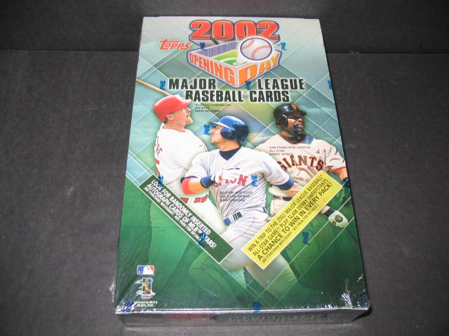 2002 Topps Opening Day Baseball Box