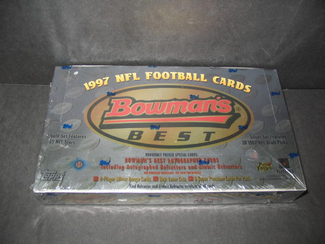 1997 Bowman's Best Football Box (Hobby) (24/6)