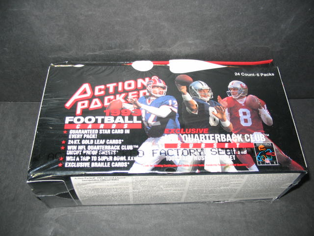 1993 Action Packed Football Box