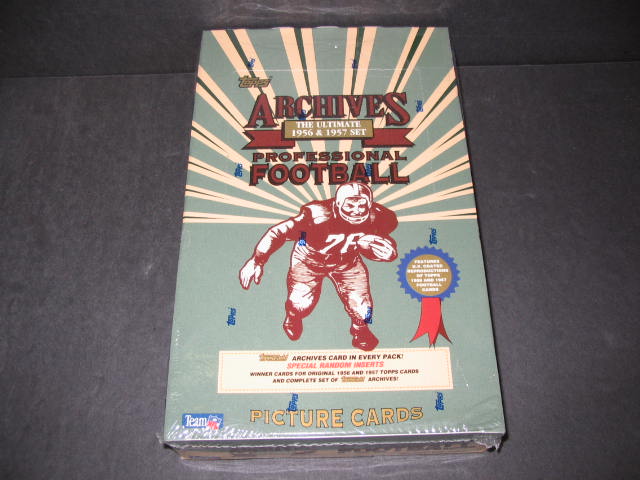 1994 Topps Archives Football Box (1956 1957) (24/12)