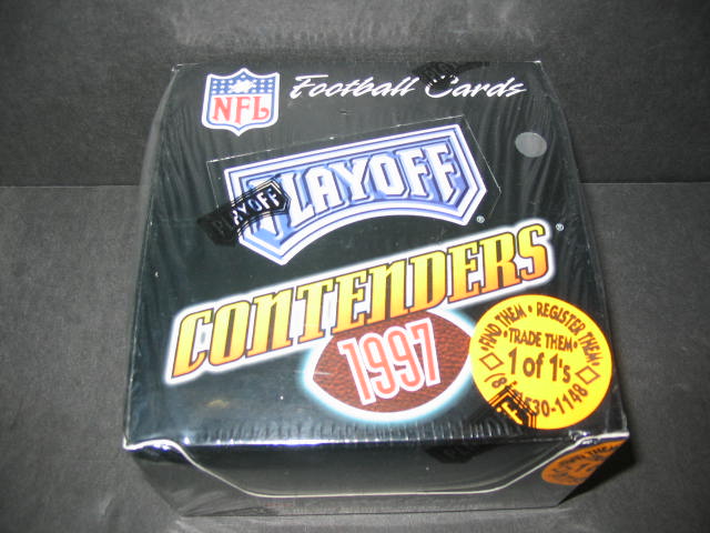 1997 Playoff Contenders Football Box