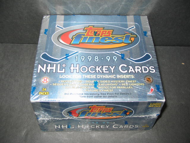 1998/99 Topps Finest Hockey Box (Hobby) (24/6)