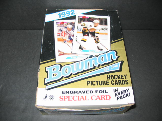 1992/93 Bowman Hockey Box (36/15)