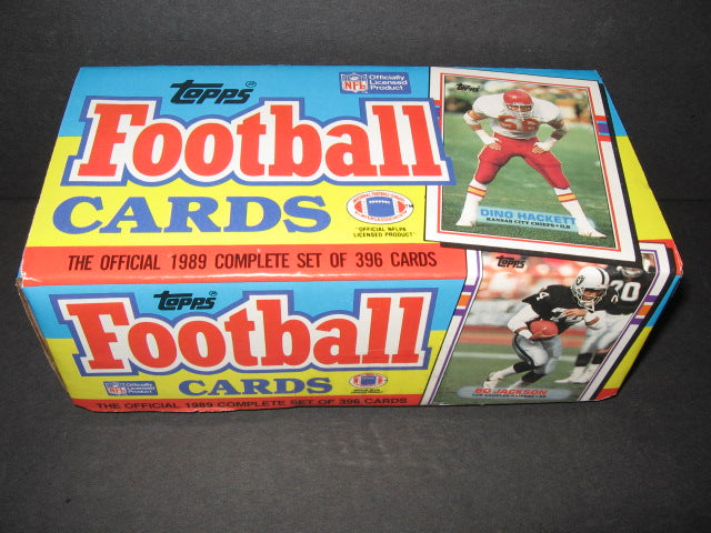 1989 Topps Football Factory Set (Holiday)