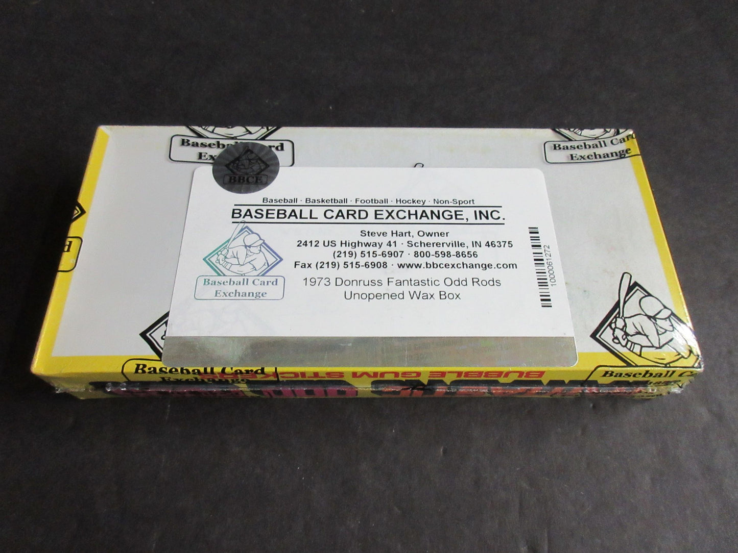 1973 Donruss Fantastic Odd Rods Unopened Wax Box (BBCE)