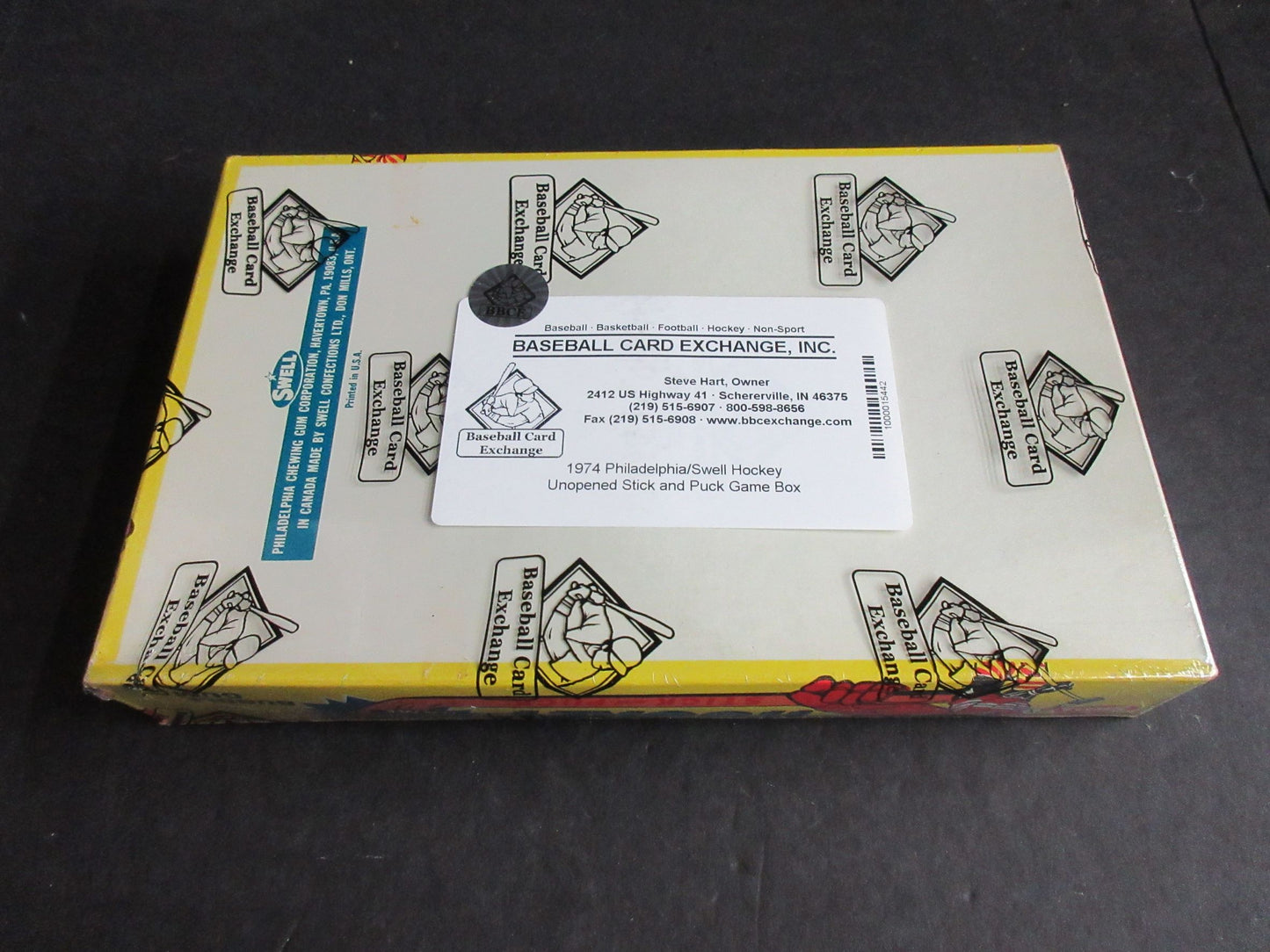 1974 Philadelphia Swell Hockey Game Unopened Box (BBCE)