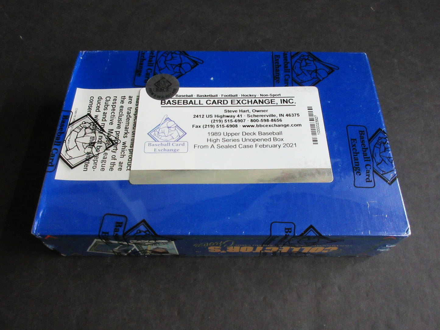 1989 Upper Deck Baseball High Series Box (FASC)