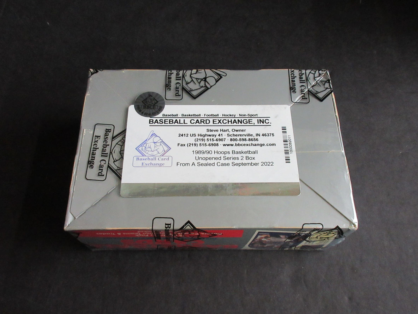 1989/90 Hoops Basketball Unopened Series 2 Box (FASC)