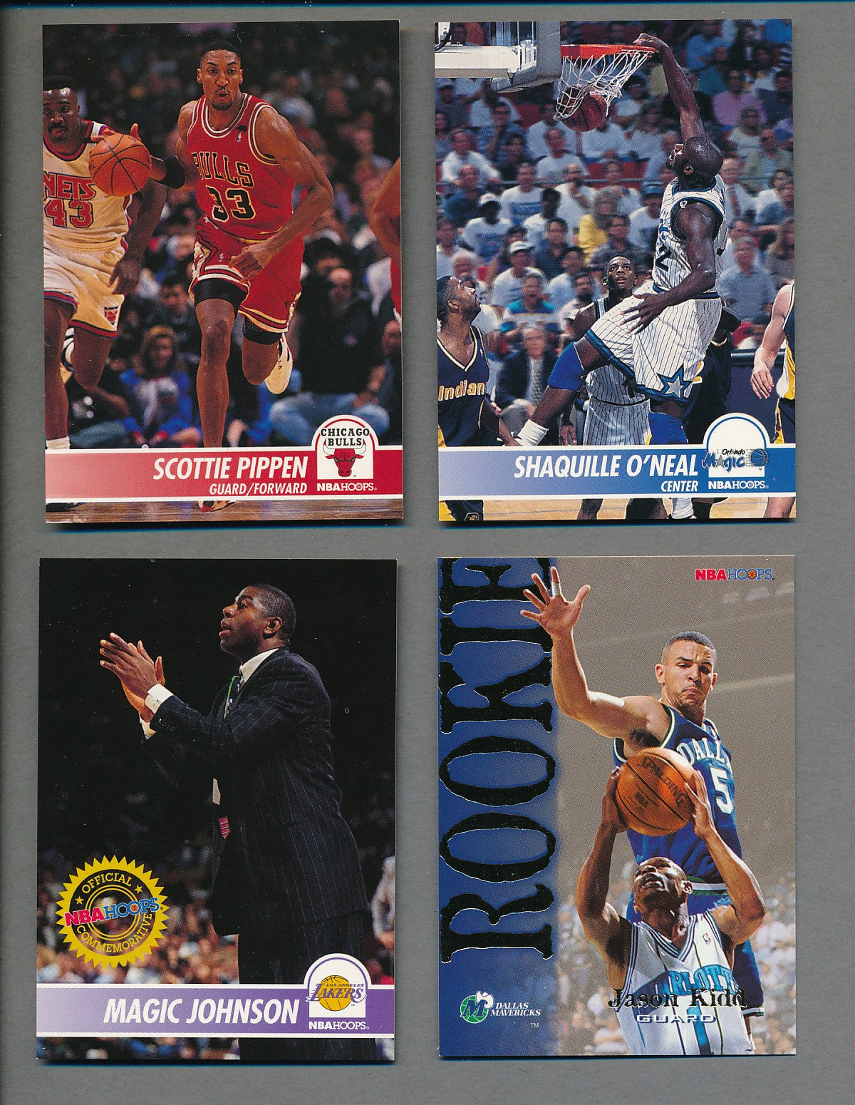1994/95 Hoops Basketball Complete Set (w/ Inserts) (450) NM/MT MT