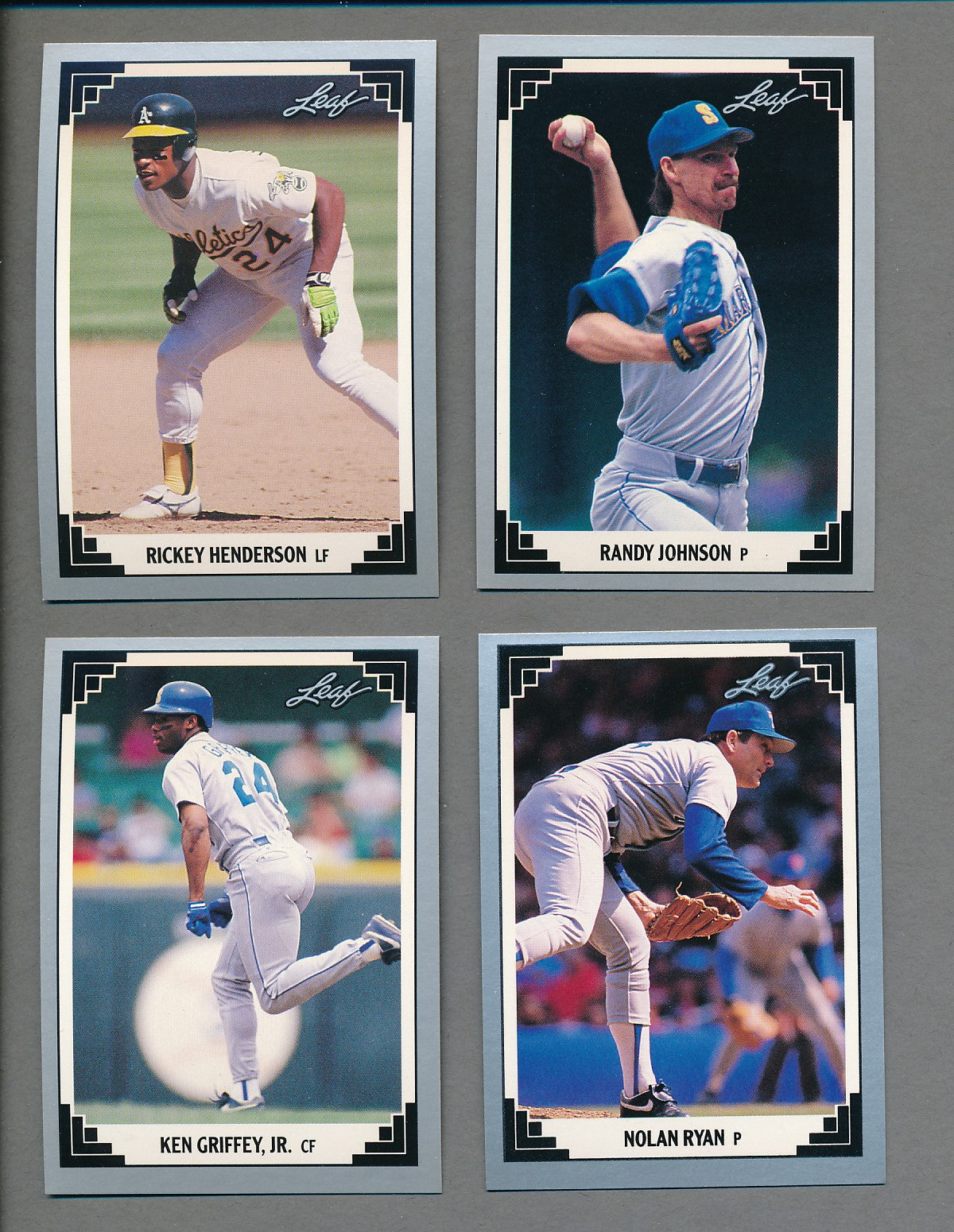 1991 Leaf Baseball Complete Set (w/ Inserts) (528) NM/MT MT