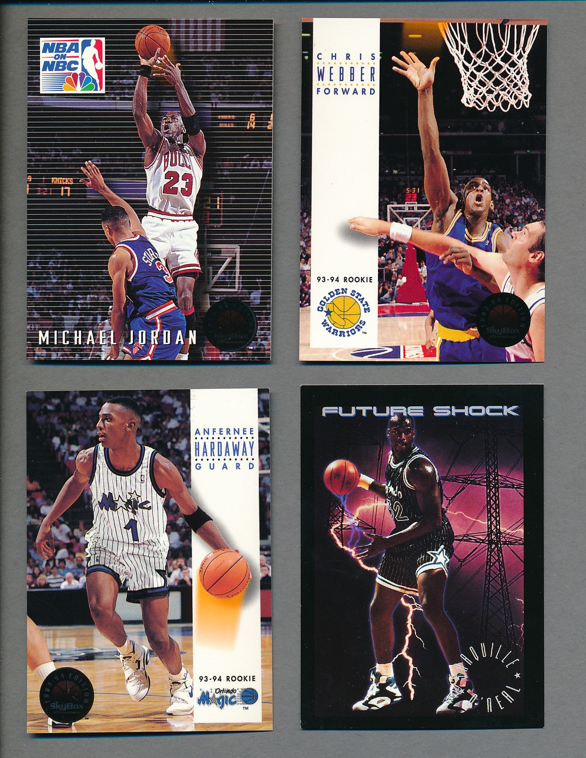 1993/94 Skybox Premium Basketball Complete Set (w/ Inserts) (341) NM/MT MT