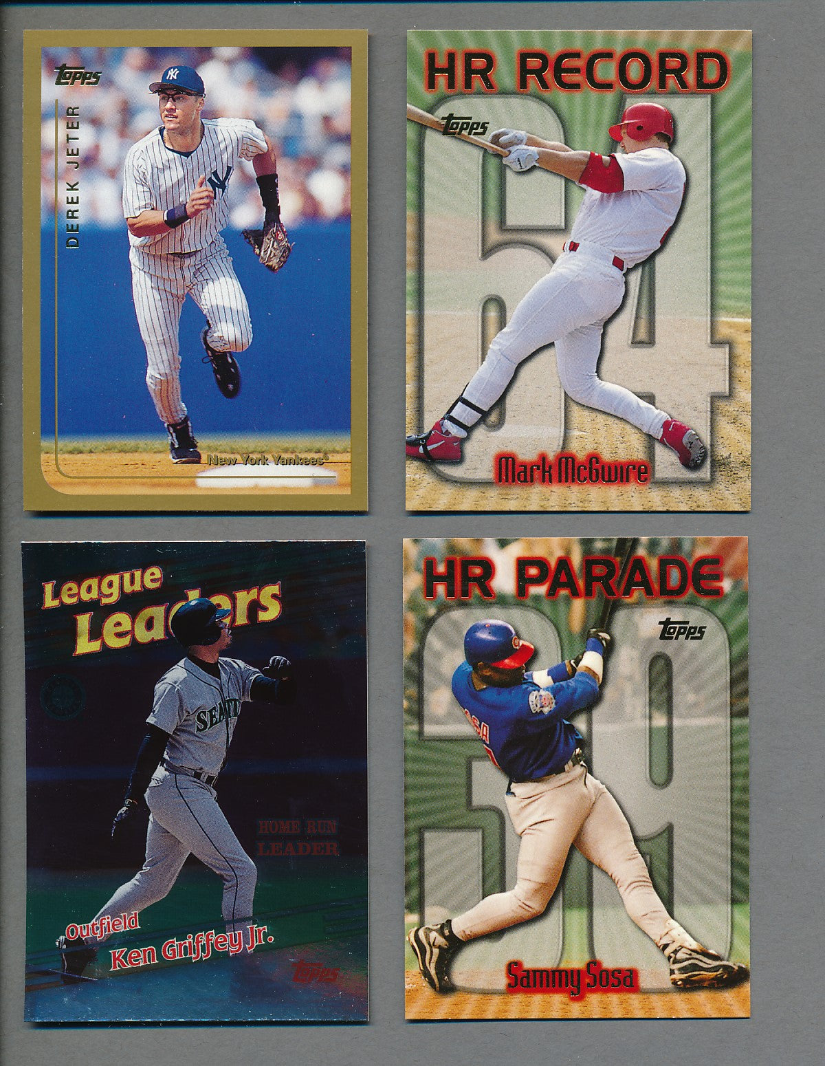 1999 Topps Baseball Complete Set (462) NM/MT MT