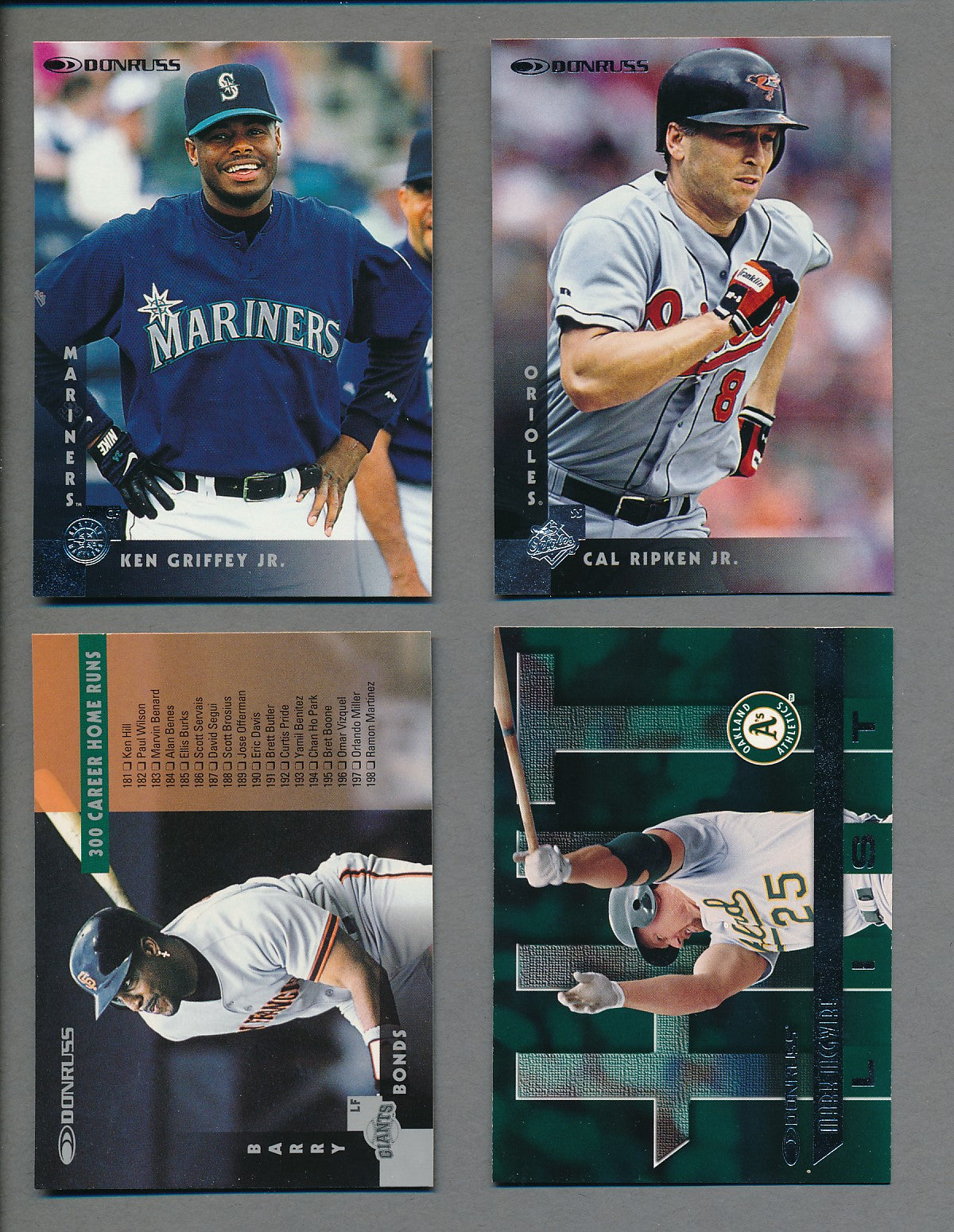 1997 Donruss Baseball Complete Set (450) NM/MT MT