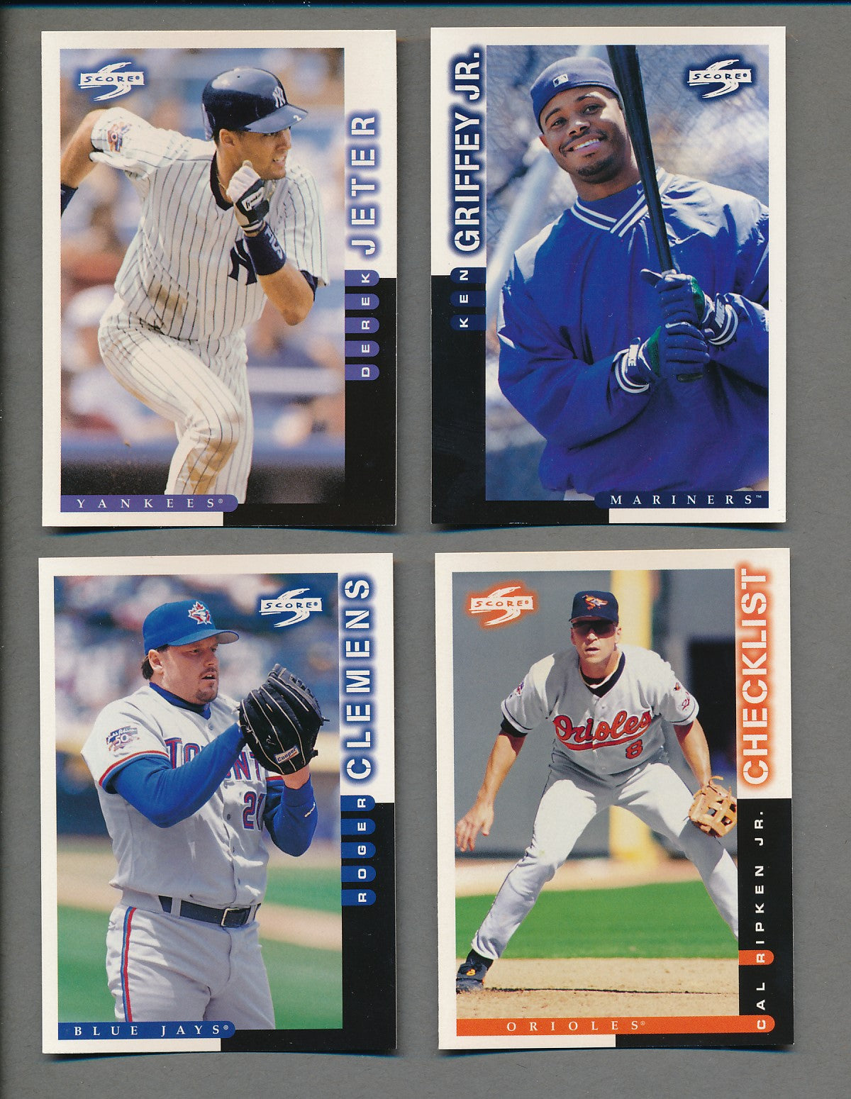 1998 Score Baseball Complete Set (270) NM/MT MT
