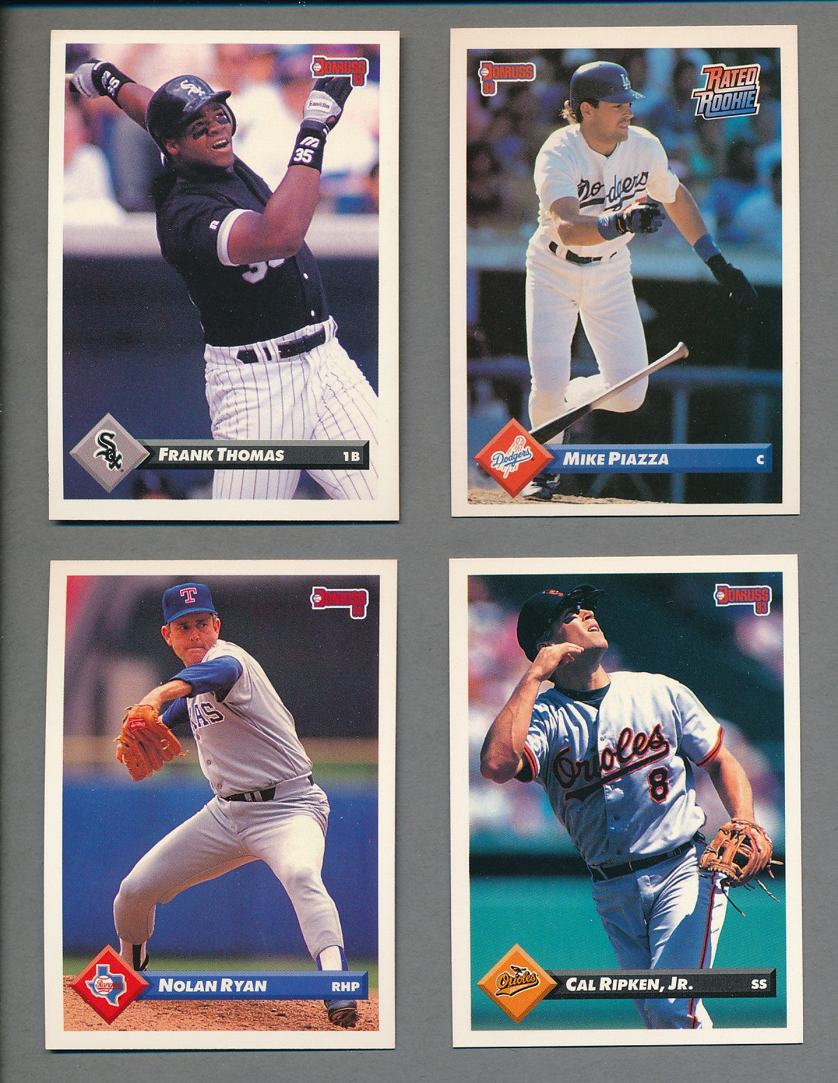 1993 Donruss Baseball Complete Set (792) NM/MT MT
