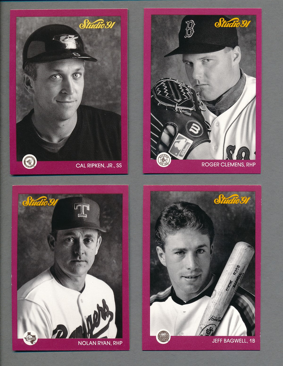 1991 Leaf Studio Baseball Complete Set (264)