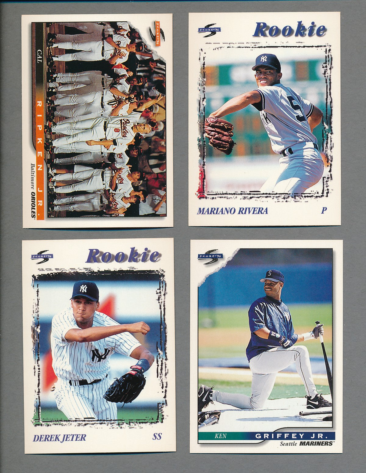 1996 Score Baseball Complete Set (517) NM/MT MT